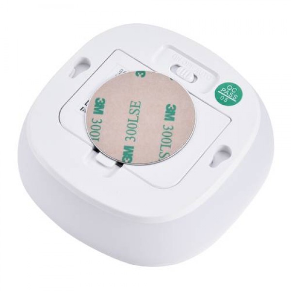 PIR Motion Sensor Automatic Sensing Bedroom 8 LED Night Light Neutral white UK 
