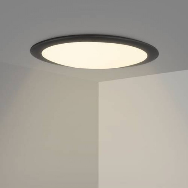 36W 220V LED High Bay Ultra-Thin Flying Saucer Ceiling Light Warm White UK 