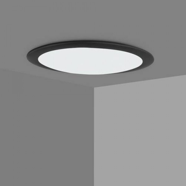 36W 220V LED High Bay Ultra-Thin Flying Saucer Ceiling Light Cool White UK 