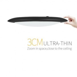 24W 220V LED High Bay Ultra-Thin Flying Saucer Ceiling Light Warm White UK