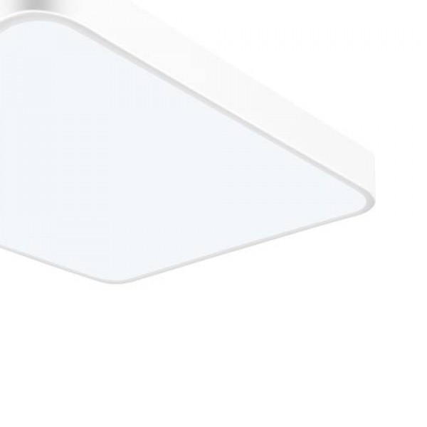 500mm 110V 36W LED Ultra-thin Ceiling Lamp Square Cool White Light US 