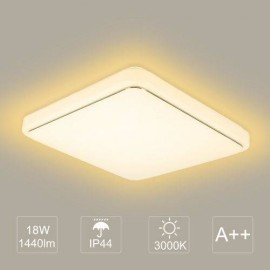 Ultraslim LED Deckenleuchte Quadrat Design Wandlam..