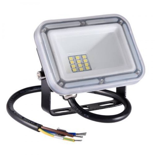 10W LED Flood Spotlight RGB SMD Floodlight Outdoor IP67 Ultra Thin Cool White 
