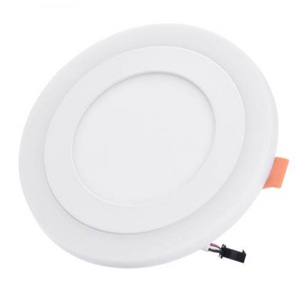 6+3W Surface Mounted LED Panel Light Dimmable Ceiling Downlight Wall Lamp Blue 