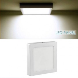 4pcs 12W Square Panel Light Surface Mount Ceiling Downlight Lamp Natural White