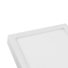 24W Square Panel Light Surface Mount Ceiling Downlight Lamp Cool White UK