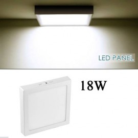 18W Square Panel Light Surface Mount Ceiling Downlight Lamp Natural White UK