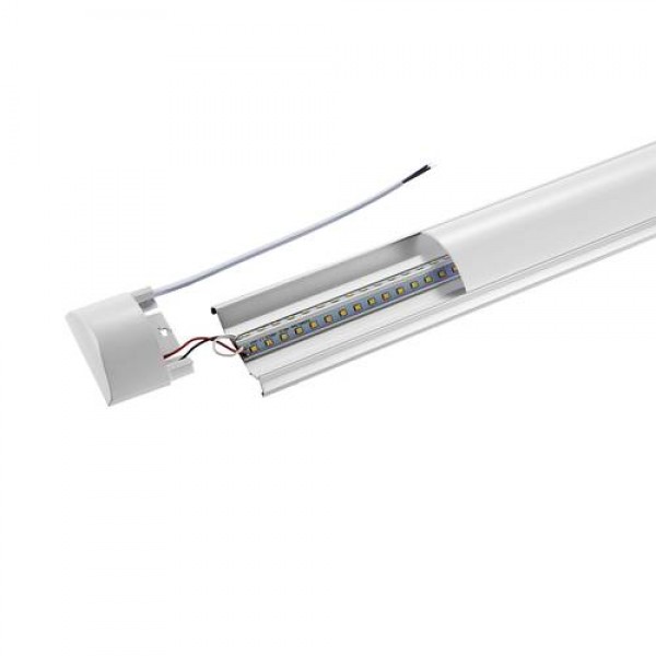 10PCS 120cm LED Tube Tube Ceiling Light Light Bar Fluorescent Tube Warm White 
