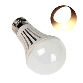6PCS 7W E27 LED Kugel-Birnen-Lampen-warmes Licht