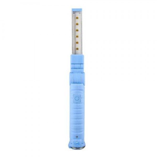 6LED UV Sterilizer Light USB Rechargeable UVC Germicidal Disinfection Lamp Bulb 