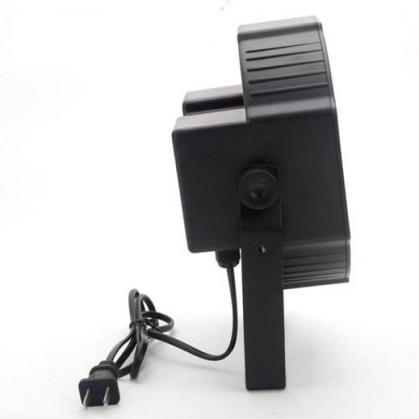 30W 18-RGB LED Auto / Voice Control DMX512 High Brightness Mini Stage Lamp (AC 110-240V) Black 