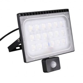 100W LED Flood Light Ultrathin Warm White with PIR..